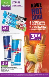 Gazetka promocyjna Stokrotka - Stokrotka Express - Gazetka - ważna od 28.04 do 28.04.2026 - strona 1 - produkty: Princessa, Warzywa, Gra, Napój energetyczny, Red Bull, Owoce, Napój, Mięso