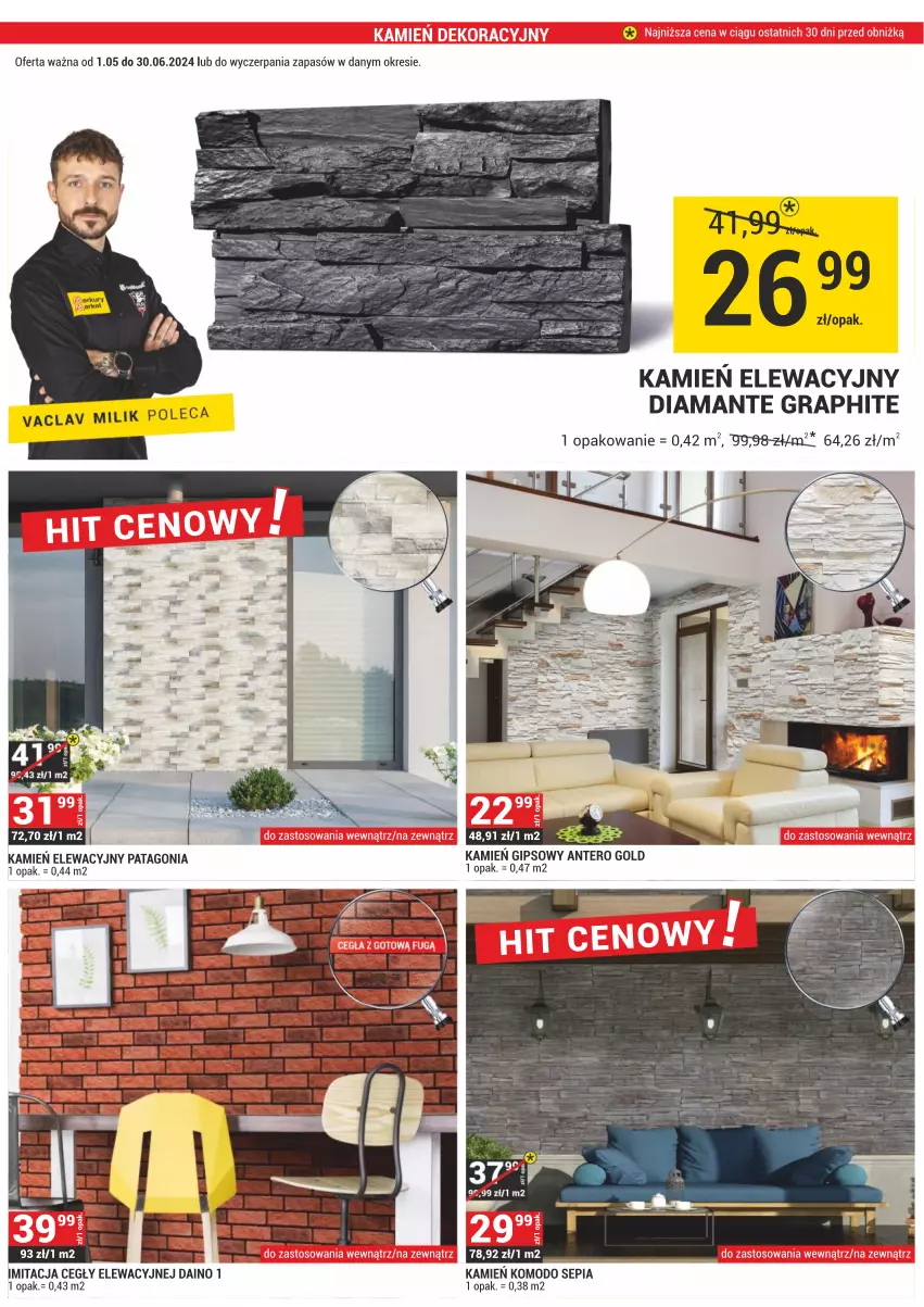 Gazetka promocyjna Merkury Market - ważna 02.05 do 31.05.2024 - strona 64 - produkty: Diamant, Gra, Kamień elewacyjny, Kamień gipsowy, Tago