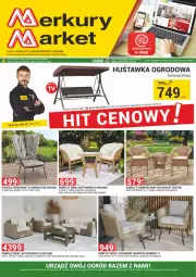 Gazetka promocyjna Merkury Market - Gazetka - ważna od 31.05 do 31.05.2024 - strona 1 - produkty: Krzesło ogrodowe, Chrzan, Hama, Stolik, Sofa, Krzesło, Cappuccino, Fotel, Ogród, Fa