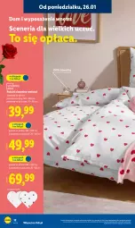 Gazetka promocyjna Lidl - GAZETKA - Gazetka - ważna od 28.01 do 28.01.2026 - strona 18 - produkty: Pościel, Kuchnia, Poszewka