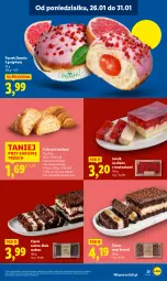 Gazetka promocyjna Lidl - GAZETKA - Gazetka - ważna od 28.01 do 28.01.2026 - strona 25 - produkty: Pączek, Ser, Kosz, Croissant, Grejpfrut