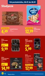 Gazetka promocyjna Lidl - GAZETKA - Gazetka - ważna od 28.01 do 28.01.2026 - strona 38 - produkty: Mus, Migdały, Karp, Daktyle, Wafle, Herbatniki, Mleczko, Kakao