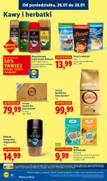 Gazetka promocyjna Lidl - GAZETKA - Gazetka - ważna od 28.01 do 28.01.2026 - strona 42 - produkty: Torebka, Kurkuma, Kawa rozpuszczalna, Kawa ziarnista, Bell, Milky Way, Kawa mielona, Kawa, Bounty, Czekolada, Mars, Koper włoski, Lavazza, Bella, Imbir