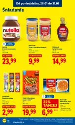 Gazetka promocyjna Lidl - GAZETKA - Gazetka - ważna od 28.01 do 28.01.2026 - strona 50 - produkty: Naleśniki, Nutella, Puf, Syrop, Danio