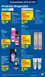 Gazetka promocyjna Lidl - GAZETKA - Gazetka - ważna od 28.01 do 28.01.2026 - strona 57 - produkty: Makijaż, Wellaflex, Eveline, Krem do rąk, Płyn micelarny, Pasta do zębów, Wilkinson Sword, Wella, Szynka, Lakier do włosów, Maszynka, Maszynka do golenia, Elmex, Sensodyne, Lakier