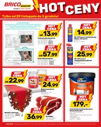 Gazetka promocyjna Bricomarche - Gazetka - Gazetka - ważna od 09.12 do 09.12.2023 - strona 4 - produkty: Top, Koc, Gra, Kołdra, Farba lateksowa, WD-40, Bieżnik, Poduszka, Dulux, Fa