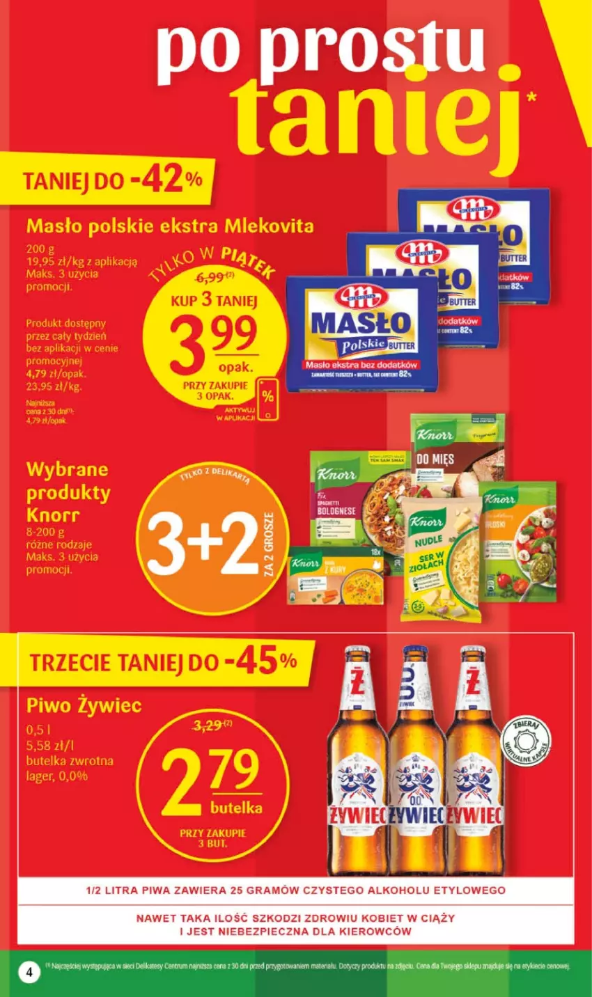 Gazetka promocyjna Delikatesy Centrum - Gazetka DC32 - ważna 17.08 do 23.08.2023 - strona 4 - produkty: Gra, Piec, Piwa