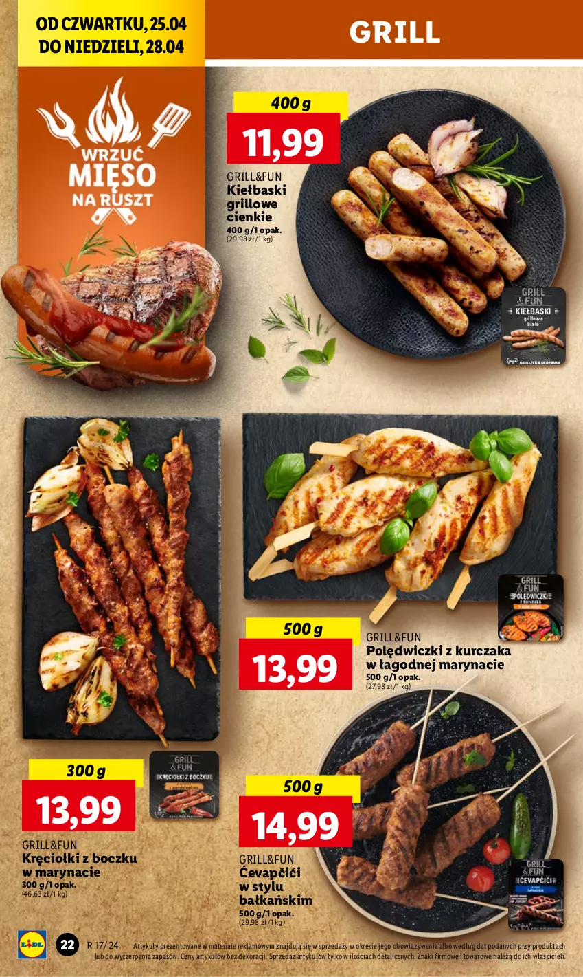 Gazetka promocyjna Lidl - GAZETKA - ważna 25.04 do 28.04.2024 - strona 24 - produkty: Grill, Kurczak, Piekarnik, Polędwiczki z kurczaka