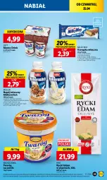 Gazetka promocyjna Lidl - GAZETKA - Gazetka - ważna od 28.04 do 28.04.2024 - strona 47 - produkty: Rycki Edam, Ser, Twaróg, Müllermilch, Zott, Milky Way, Czekolada, Edam, Müller, Napój mleczny, Napój, Monte