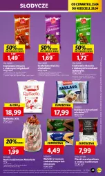 Gazetka promocyjna Lidl - GAZETKA - Gazetka - ważna od 28.04 do 28.04.2024 - strona 51 - produkty: Raffaello, Czekolada mleczna, Czekolada, Mars, Rurki, Marshmallows, Grill, Fa