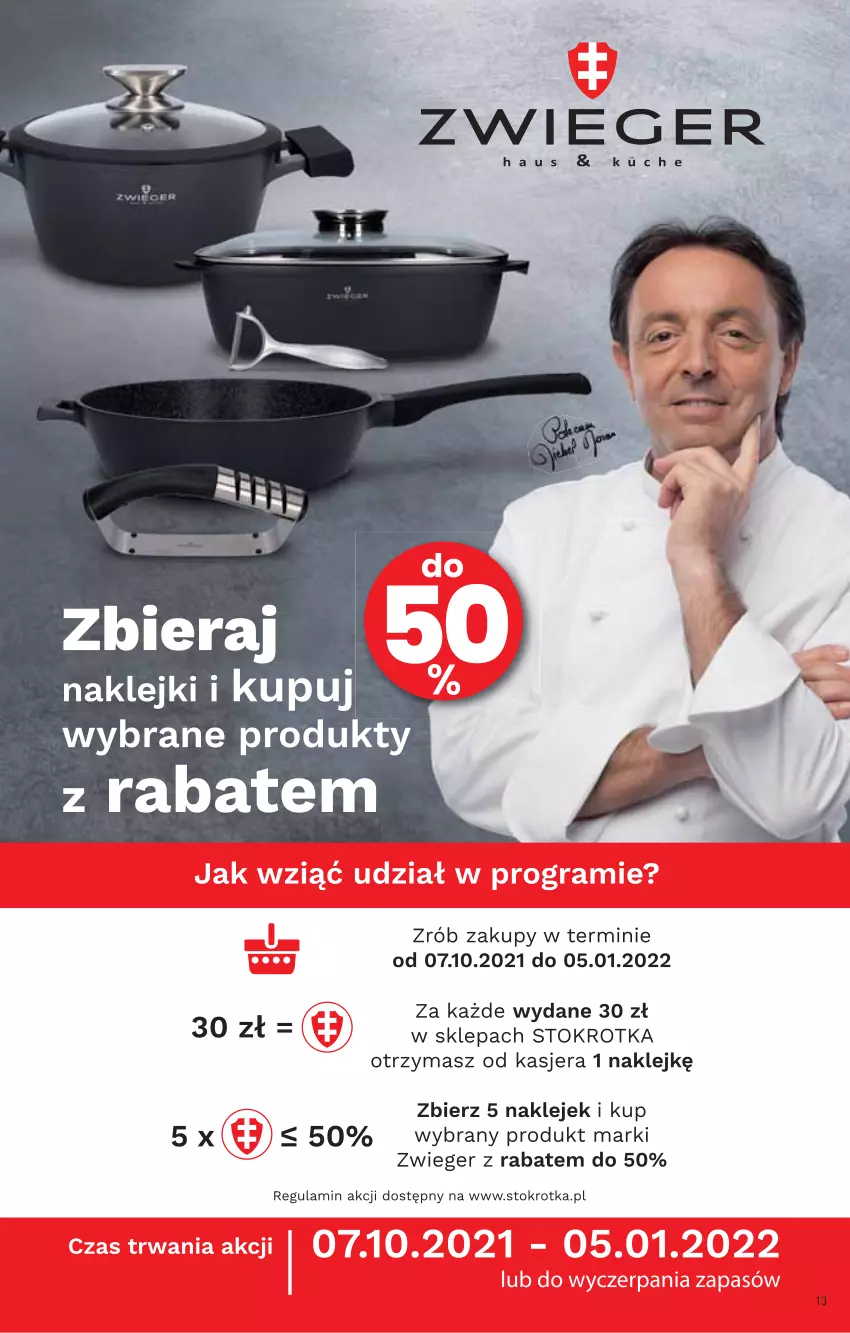 Gazetka promocyjna Stokrotka - Supermarket - ważna 14.10 do 20.10.2021 - strona 13