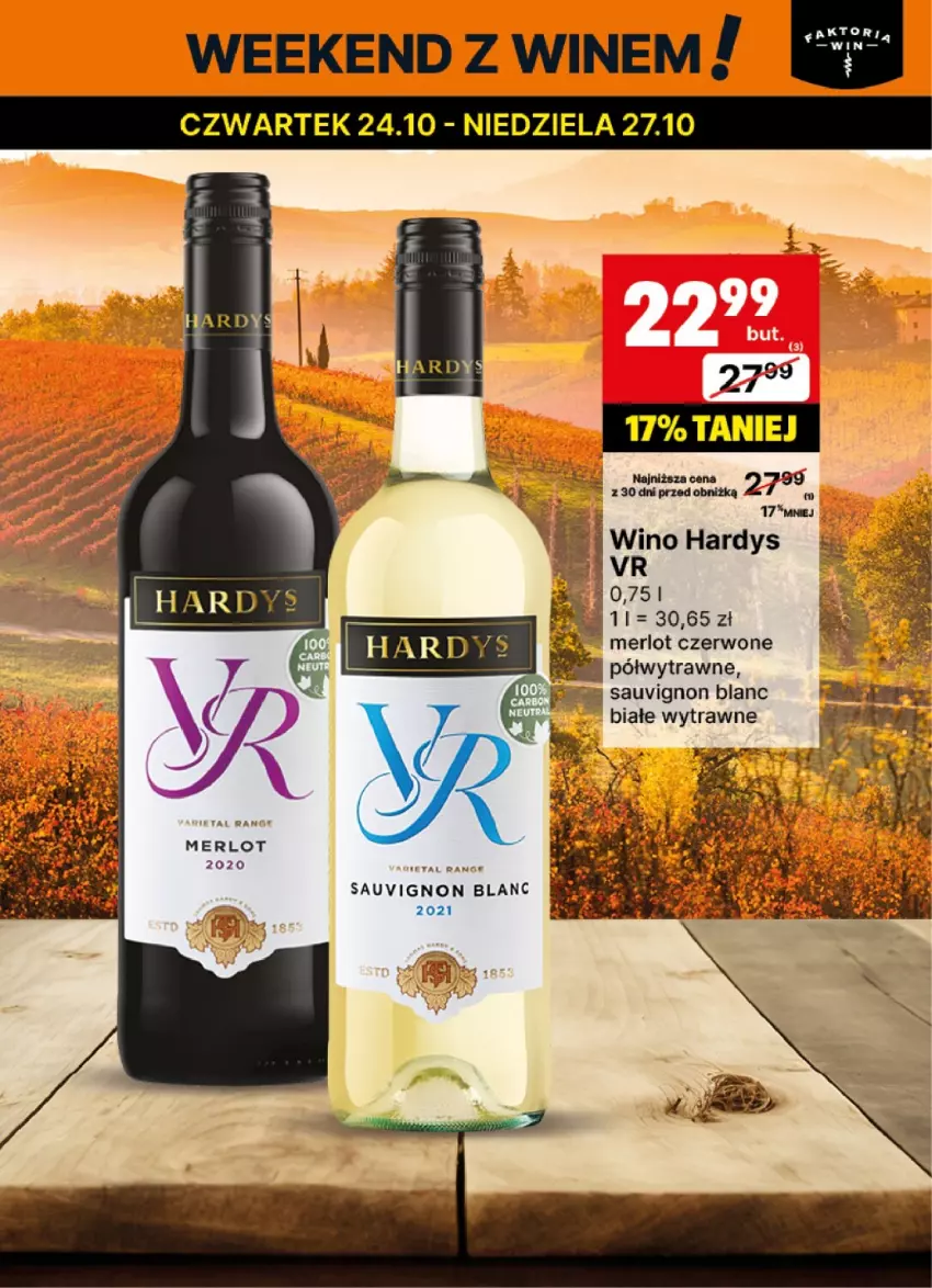 Gazetka promocyjna Delikatesy Centrum - DeliBarek DC43-DC44 - ważna 21.10 do 03.11.2024 - strona 2 - produkty: Merlot, Sauvignon Blanc, Wino