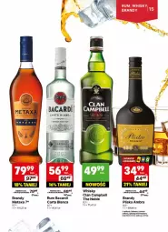 Gazetka promocyjna Delikatesy Centrum - DeliBarek DC43-DC44 - Gazetka - ważna od 03.11 do 03.11.2024 - strona 15 - produkty: Pliska, Rum, Bell, Metaxa, Dron, Bacardi, Whisky, Brandy