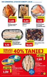 Gazetka promocyjna Lidl - GAZETKA - Gazetka - ważna od 29.05 do 29.05.2021 - strona 25 - produkty: Polędwica, Sos, Mus, Karmazyn wędzony, Tusz, Mule, Mintaj, Dorsz