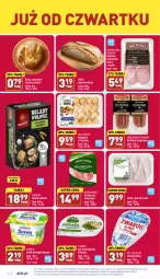 Gazetka promocyjna Aldi - Pełny katalog - Gazetka - ważna od 21.01 do 21.01.2023 - strona 14 - produkty: Kurczak, Sok, Ser, Twaróg, Piątnica, Sokołów, Mleczna Rzeka, Kiełbasa krakowska, Chleb typu włoskiego, Kiełbaski pieprzowe, Serek homogenizowany, Serek, Pieprz, Chleb, Twaróg tłusty, Kiełbasa, Bułka