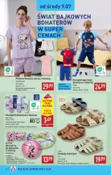 Gazetka promocyjna Aldi - Pełna oferta - Gazetka - ważna od 12.07 do 12.07.2025 - strona 28 - produkty: Por, Noż, Koszula nocna, Sandał, Karp, Kosz, Skarpetki, Koszula, Tera, Sport, Dzieci, Piżama