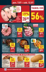 Gazetka promocyjna Aldi - Pełna oferta - Gazetka - ważna od 12.07 do 12.07.2025 - strona 6 - produkty: Piec, Kurczak, Mięso mielone z szynki, Mięso mielone, Ser, Gra, Mięsne specjały, Croissant, Wieprzowina, Pieczywo, Chleb, Bułka, Mięso, NOWAK