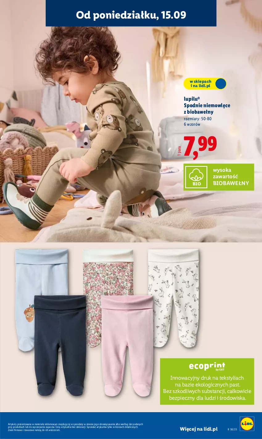 Gazetka promocyjna Lidl - GAZETKA - ważna 15.09 do 20.09.2025 - strona 23 - produkty: Piec, Sok, Spodnie