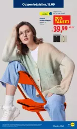 Gazetka promocyjna Lidl - GAZETKA - Gazetka - ważna od 20.09 do 20.09.2025 - strona 15 - produkty: Kardigan