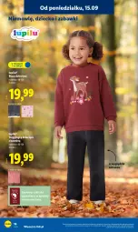 Gazetka promocyjna Lidl - GAZETKA - Gazetka - ważna od 20.09 do 20.09.2025 - strona 18 - produkty: Gin, Wełna, Dzieci, Bluza