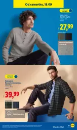 Gazetka promocyjna Lidl - GAZETKA - Gazetka - ważna od 20.09 do 20.09.2025 - strona 29 - produkty: Kosz, Koszula, Koszulka