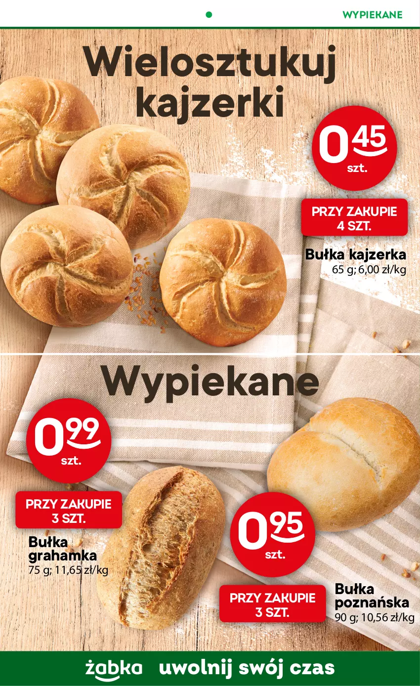 Gazetka promocyjna Żabka - ważna 02.08 do 15.08.2023 - strona 38 - produkty: Bułka, Bułka grahamka, Gra, Kajzerka