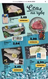 Gazetka promocyjna Netto - Gazetka spożywcza 13.04-20.04 - Gazetka - ważna od 20.04 do 20.04.2022 - strona 5 - produkty: Polędwica, Halibut, Por, Filet z morszczuka, Pstrąg tęczowy, Tołpyga, Pstrąg, Tuńczyk, Fa