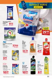 Gazetka promocyjna Makro - Najlepsze oferty - Gazetka - ważna od 05.02 do 05.02.2024 - strona 11 - produkty: Domestos, Gin, Cif, Ajax, Finish, Zawieszka do wc, Płyn do mycia podłóg, Bref, Mleczko, Presto, Płyn do wc, Fairy, Płyn do mycia, Pronto, Fa