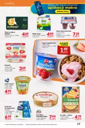 Gazetka promocyjna Makro - Najlepsze oferty - Gazetka - ważna od 05.02 do 05.02.2024 - strona 17 - produkty: Mleko kozie, Ser, Zott, Bell, Brie, Jogurt, Danonki, Tarta, Serek, Camembert, Tłuszcz roślinny, Bella, Deser, Jogobella, Tartare, Monte, Mleko