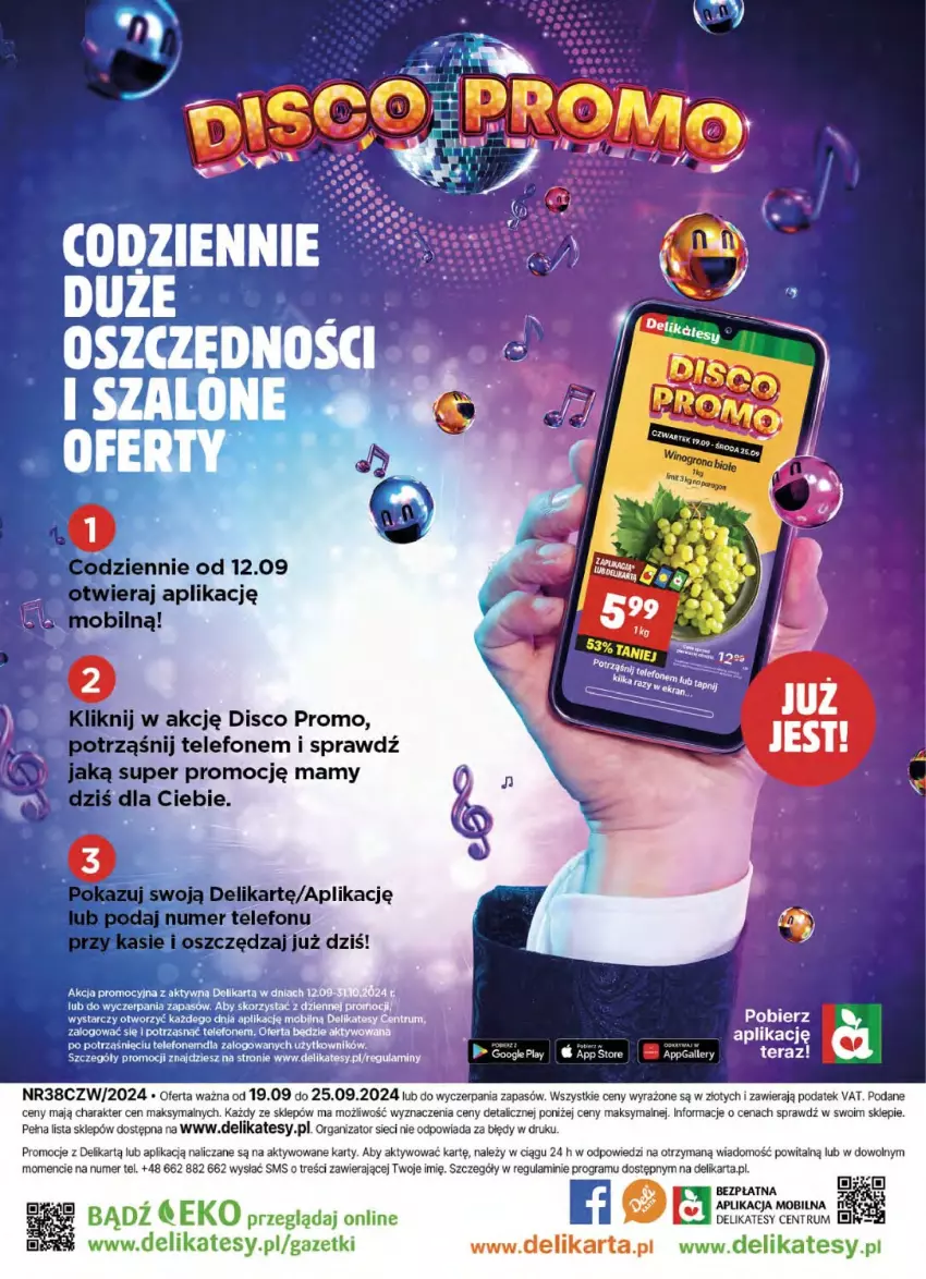 Gazetka promocyjna Delikatesy Centrum - NOWA GAZETKA Delikatesy Centrum od 19 września! 19-25.09.2024 - ważna 19.09 do 25.09.2024 - strona 45 - produkty: Gra, Mobil, Rum, Telefon, Tera