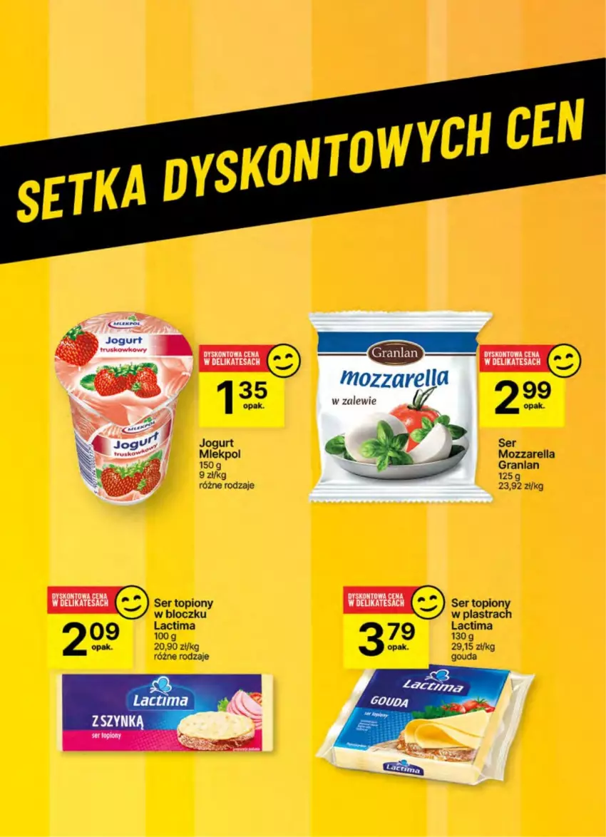 Gazetka promocyjna Delikatesy Centrum - NOWA GAZETKA Delikatesy Centrum od 19 września! 19-25.09.2024 - ważna 19.09 do 25.09.2024 - strona 49 - produkty: Gra, Mozzarella, Ser, Ser topiony, Top