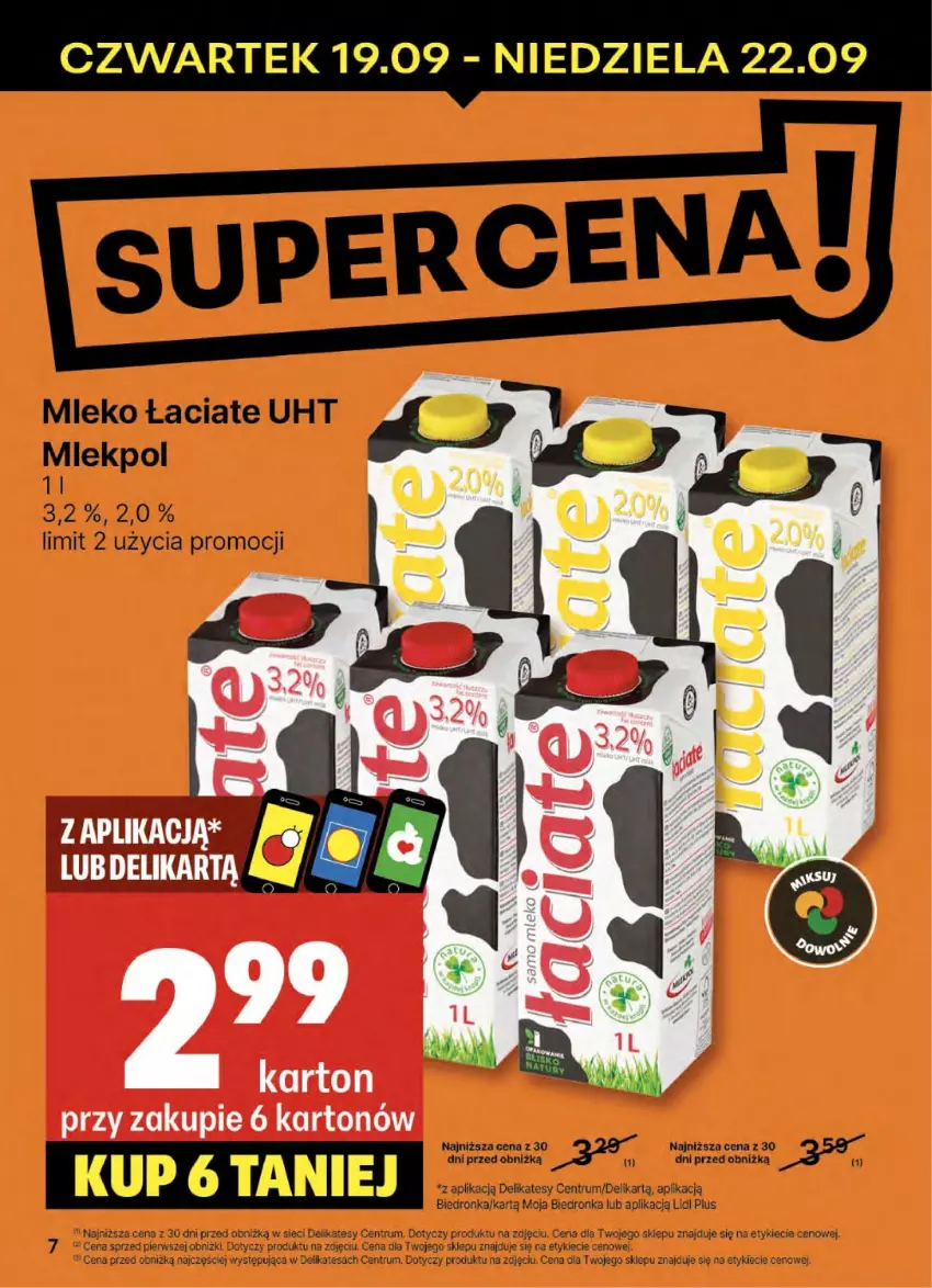 Gazetka promocyjna Delikatesy Centrum - NOWA GAZETKA Delikatesy Centrum od 19 września! 19-25.09.2024 - ważna 19.09 do 25.09.2024 - strona 7 - produkty: Dron, Mleko, Rum