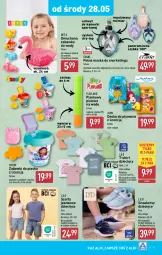 Gazetka promocyjna Aldi - Artykuły przemysłowe i tekstylia - Gazetka - ważna od 31.05 do 31.05.2025 - strona 5 - produkty: Top, Sok, Por, Gra, Sneakersy, Szorty, T-shirt, Zabawka, Sport, Foremki, Dzieci, Pistolet, Maska