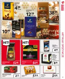 Gazetka promocyjna Selgros - Extra Oferta - Gazetka - ważna od 31.12 do 31.12.2021 - strona 27 - produkty: Tchibo, Earl Grey, Kawa rozpuszczalna, Kawa ziarnista, Cafissimo, Kawa mielona, Kawa, Velvet, Vitax, Tchibo Barista, Artykuły spożywcze, Jacobs Velvet, Toffifee, Tchibo Family, Jacobs, Herbata, Merci, Herbata owocowa, Fa