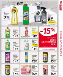 Gazetka promocyjna Selgros - Extra Oferta - Gazetka - ważna od 31.12 do 31.12.2021 - strona 47 - produkty: Domestos, Jan Niezbędny, Cif, Ajax, Air Wick, Worki na śmieci, Płyn do mycia paneli, Clin, Cillit Bang, Vileda, Mleczko, Presto, Chusteczki, Worki na śmiec, Płyn do mycia, Sidolux, Płyn do szyb