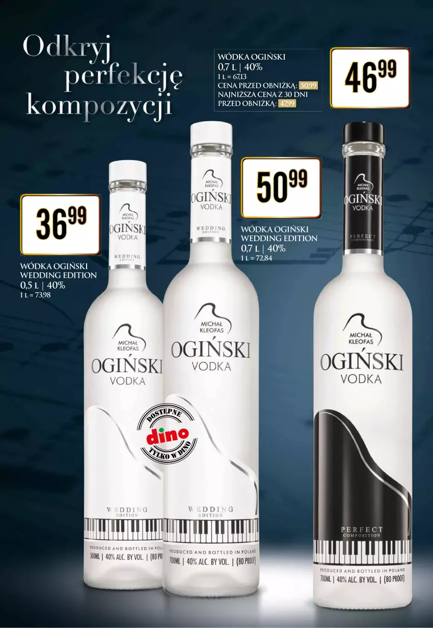 Gazetka promocyjna Dino - Katalog alkoholowy / czerwiec 2024 - ważna 17.06 do 22.06.2024 - strona 4 - produkty: Fa, Gin, Ogiński, Wódka