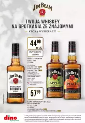 Gazetka promocyjna Dino - Katalog alkoholowy / czerwiec 2024 - Gazetka - ważna od 22.06 do 22.06.2024 - strona 12 - produkty: JBL, Bourbon, Whiskey, Jim Beam, Napój