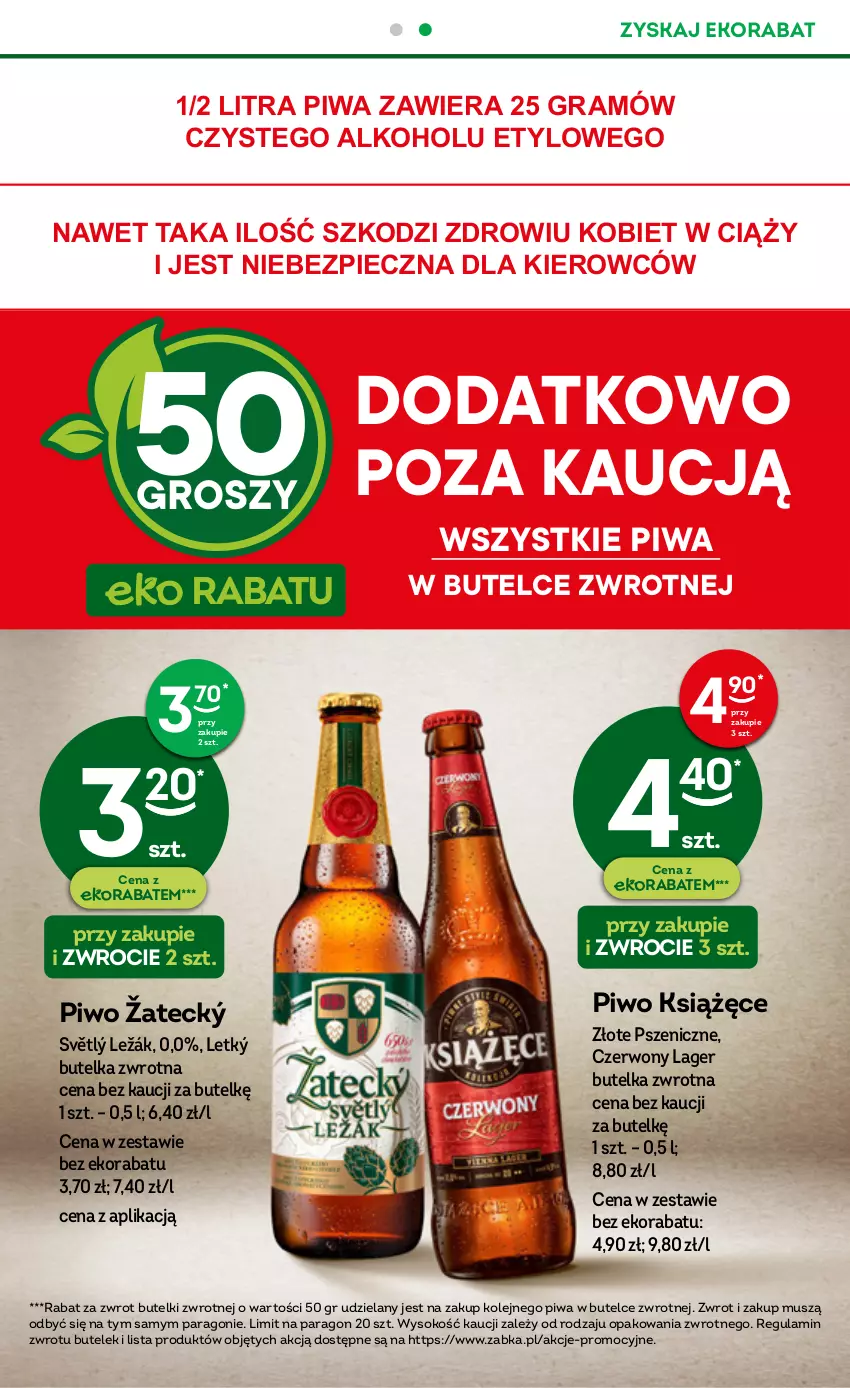 Gazetka promocyjna Żabka - ważna 21.06 do 04.07.2023 - strona 23 - produkty: Gra, Książęce, Mus, Olej, Piec, Piwa, Piwo, Sok