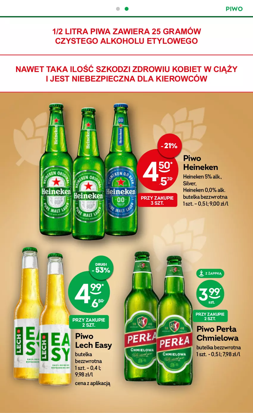 Gazetka promocyjna Żabka - ważna 21.06 do 04.07.2023 - strona 25 - produkty: Gra, Heineken, Perła, Piec, Piwa, Piwo