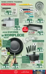 Gazetka promocyjna Kaufland - OFERTA TYGODNIA - Gazetka - ważna od 14.06 do 14.06.2022 - strona 44 - produkty: Piec, Noż, Nóż do chleba, Garnek, Nóż uniwersalny, Ryba, Czosnek, Pojemnik, Zestaw sitek, Dres, Forma do pieczenia, Obieraczka, Chleb, Patelnia