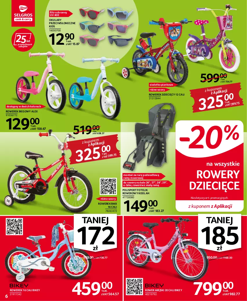 Gazetka promocyjna Selgros - Oferta przemysłowa - ważna 05.05 do 18.05.2022 - strona 6 - produkty: Dzieci, Fotel, Fotelik, Por, Rower, Rowerek, Sport