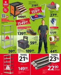 Gazetka promocyjna Selgros - Oferta przemysłowa - Gazetka - ważna od 18.05 do 18.05.2022 - strona 26 - produkty: Ser, Por, Buty, Buty robocze, Tran, Regał, Szafka, Wełna, Rękawice, Sport, Wózek, Taśma pakowa, Spodnie, Półbuty, Rękawice ochronne, Waga, Regał metalowy