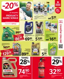 Gazetka promocyjna Selgros - Oferta przemysłowa - Gazetka - ważna od 18.05 do 18.05.2022 - strona 27 - produkty: Pur, Gaśnica, Olej silnikowy, Wieszak, Sonax, Płyn do spryskiwaczy, Olej, Ambi Pur