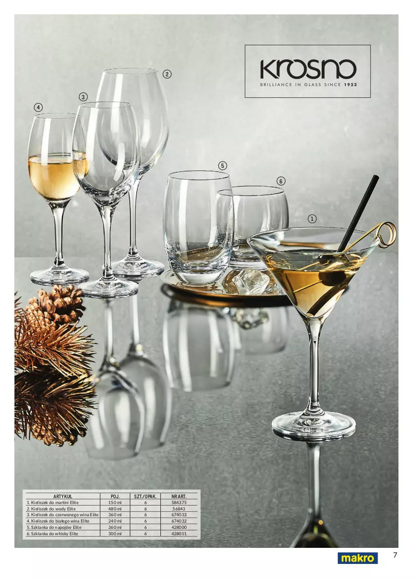 Gazetka promocyjna Makro - [Oferta specjalna] Alkohole zimowa oferta - ważna 16.11.2021 do 31.01.2022 - strona 7 - produkty: Kieliszek, Martini, Szklanka, Whisky