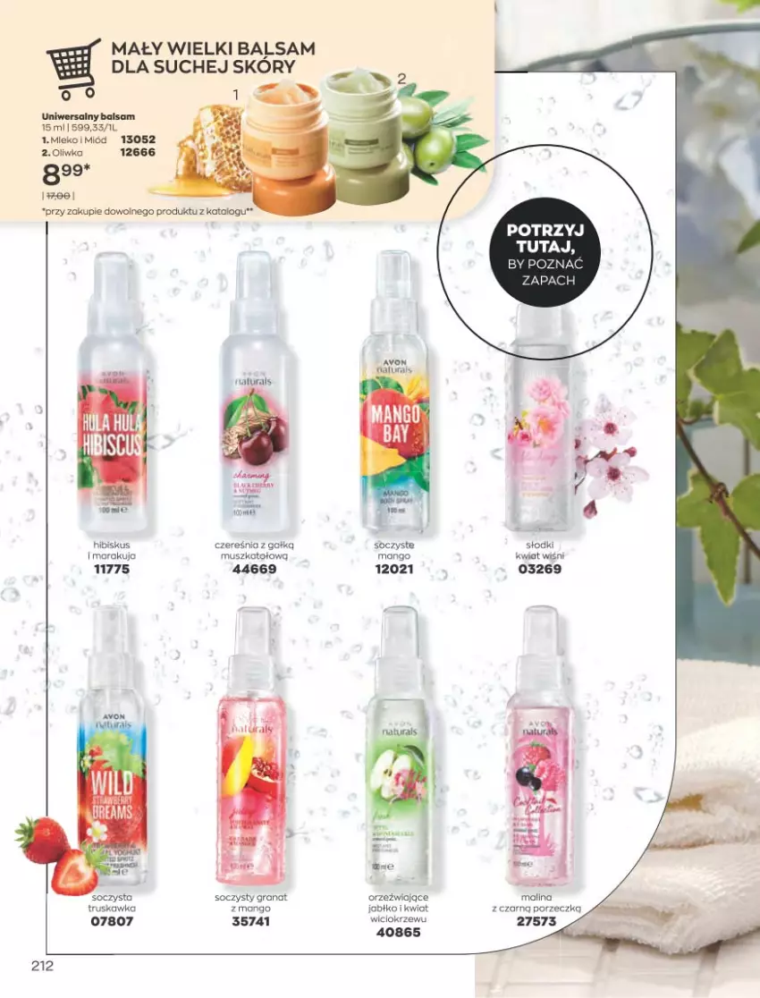 Gazetka promocyjna Avon - Sierpień - ważna 01.08 do 31.08.2022 - strona 208 - produkty: Gra, Granat, Hibiskus, Mango, Miód, Mus, Por