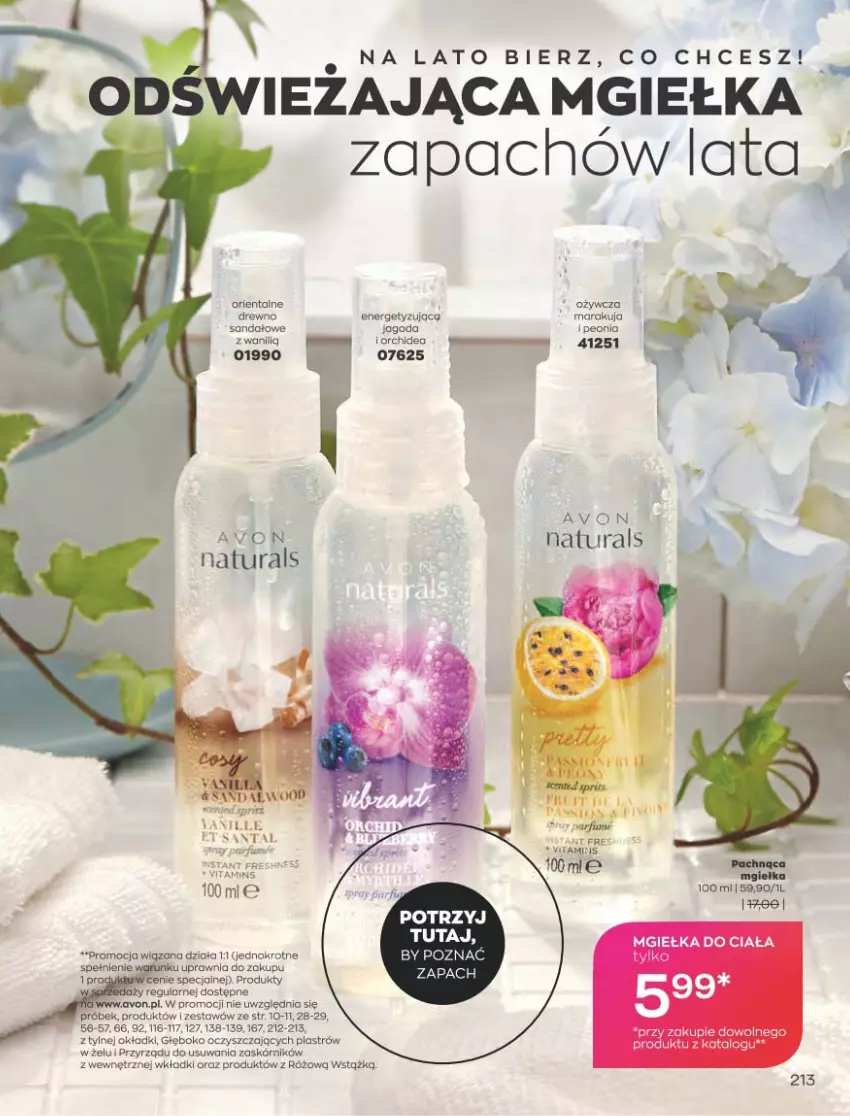 Gazetka promocyjna Avon - Sierpień - ważna 01.08 do 31.08.2022 - strona 209 - produkty: Wkładki