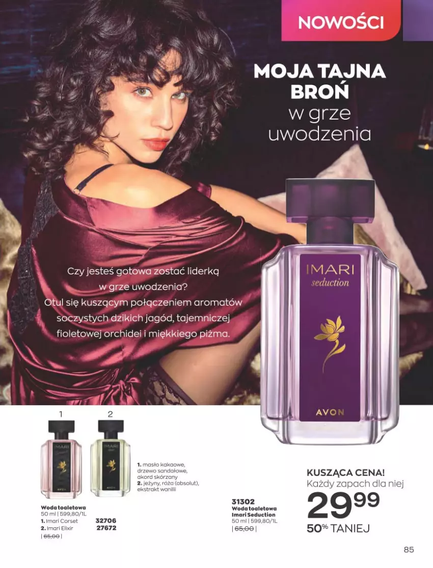 Gazetka promocyjna Avon - Sierpień - ważna 01.08 do 31.08.2022 - strona 81 - produkty: Woda, Woda toaletowa