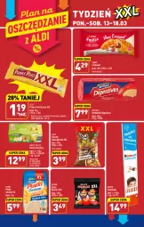 Gazetka promocyjna Aldi - Pełen katalog - Gazetka - ważna od 18.03 do 18.03.2023 - strona 10 - produkty: Deser owocowy, Ser, Prince Polo, Kawa, Croissant, Chrupki, Melvit, Płatki owsiane, Herbatniki, Sonko, Czekolada, Deser, Kinder