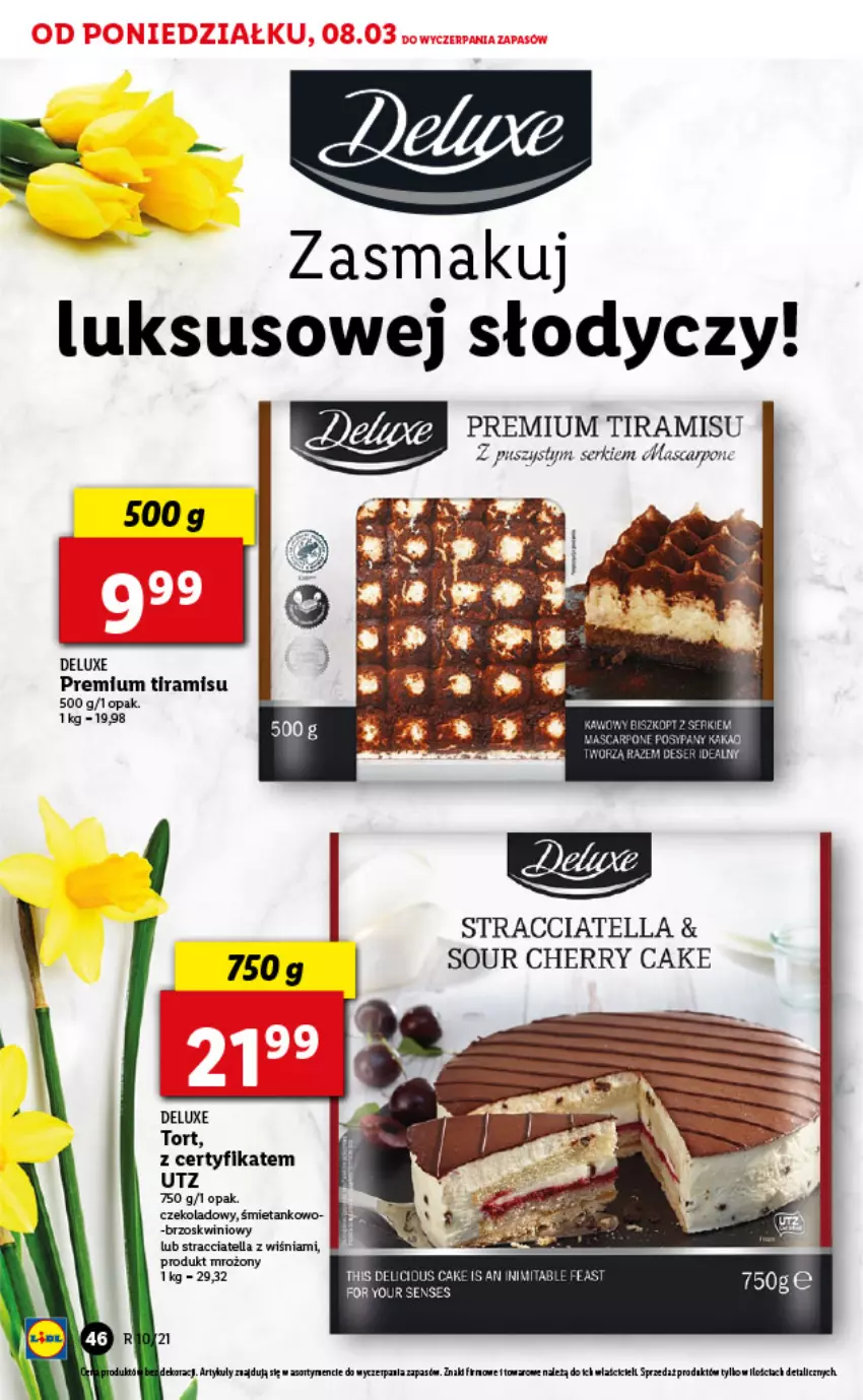 Gazetka promocyjna Lidl - GAZETKA - ważna 08.03 do 10.03.2021 - strona 46 - produkty: Ser