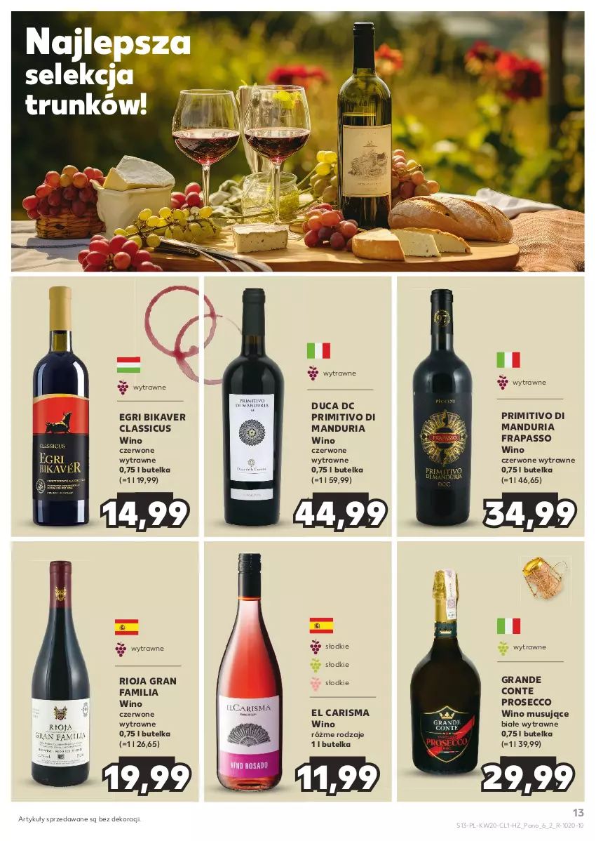 Gazetka promocyjna Kaufland - Barek Kauflandu - ważna 16.05 do 28.05.2024 - strona 13 - produkty: Fa, Gra, Mus, Prosecco, Rioja, Wino, Wino czerwone, Wino musujące